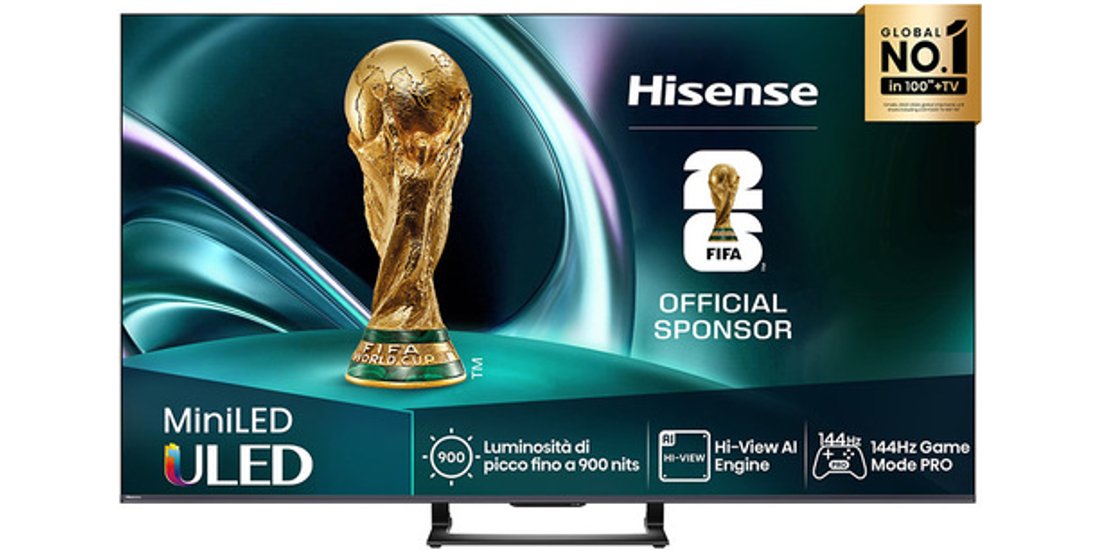 Hisense Smart TV ULED MiniLED 55” 4K 55U7Q