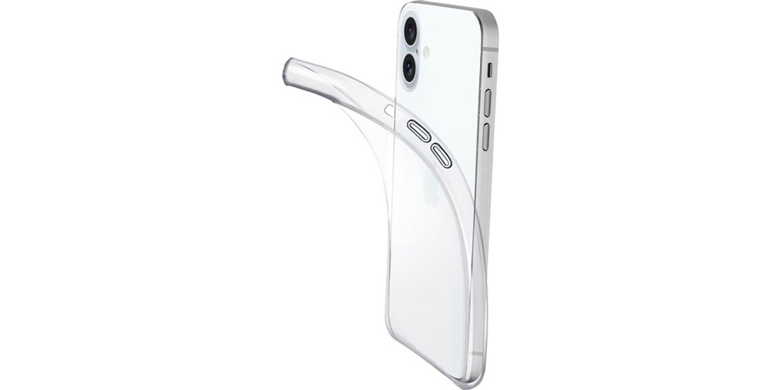 Cellularline Fine – iPhone 16 Plus Cover in gomma…