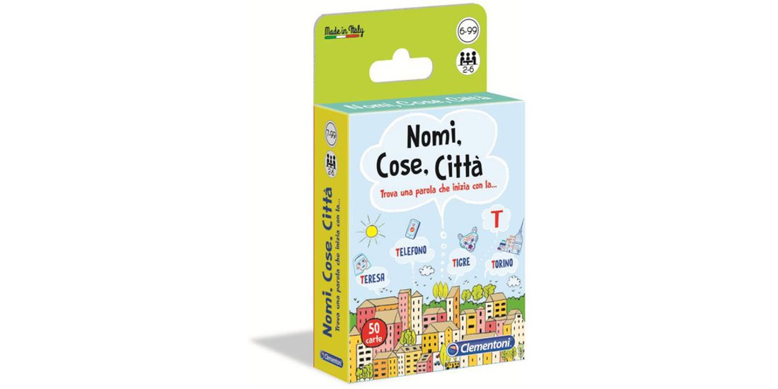 Clementoni Carte Nomi Cose Citta’