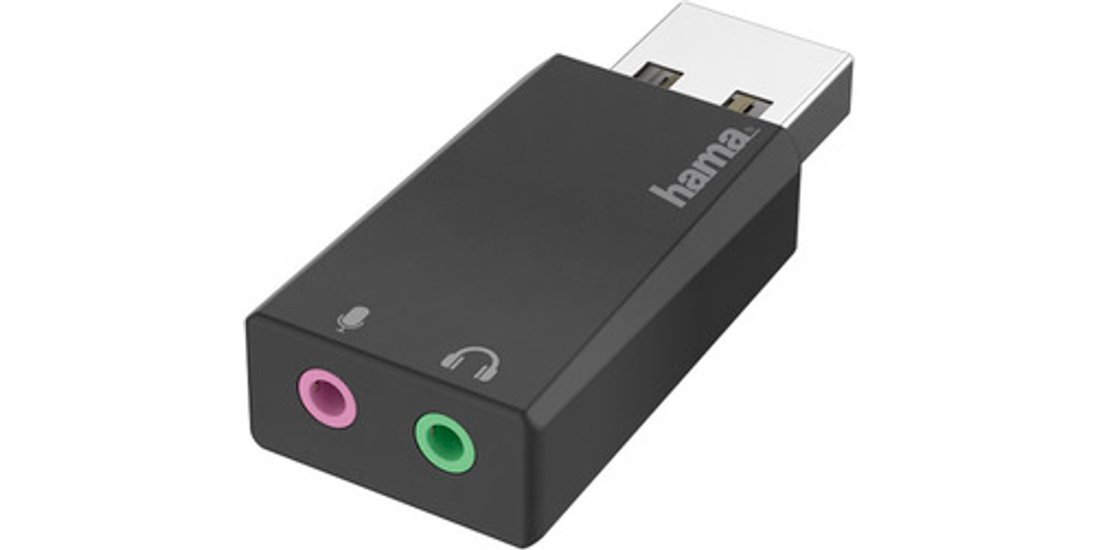 Hama Scheda audio USB 2.0 2x prese Jack microfono…