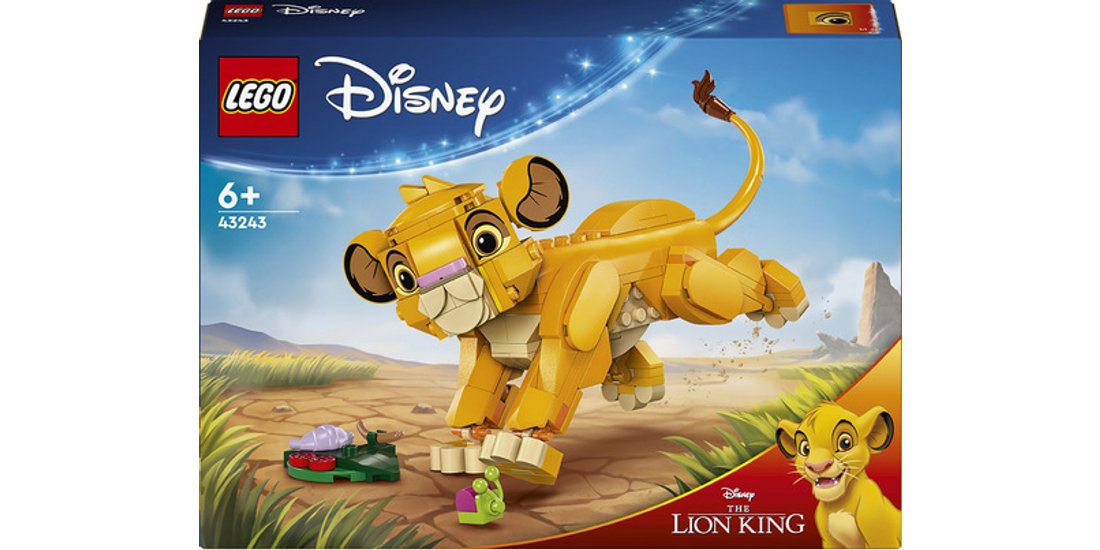 LEGO Disney 43243 Simba il Cucciolo del Re Leone…