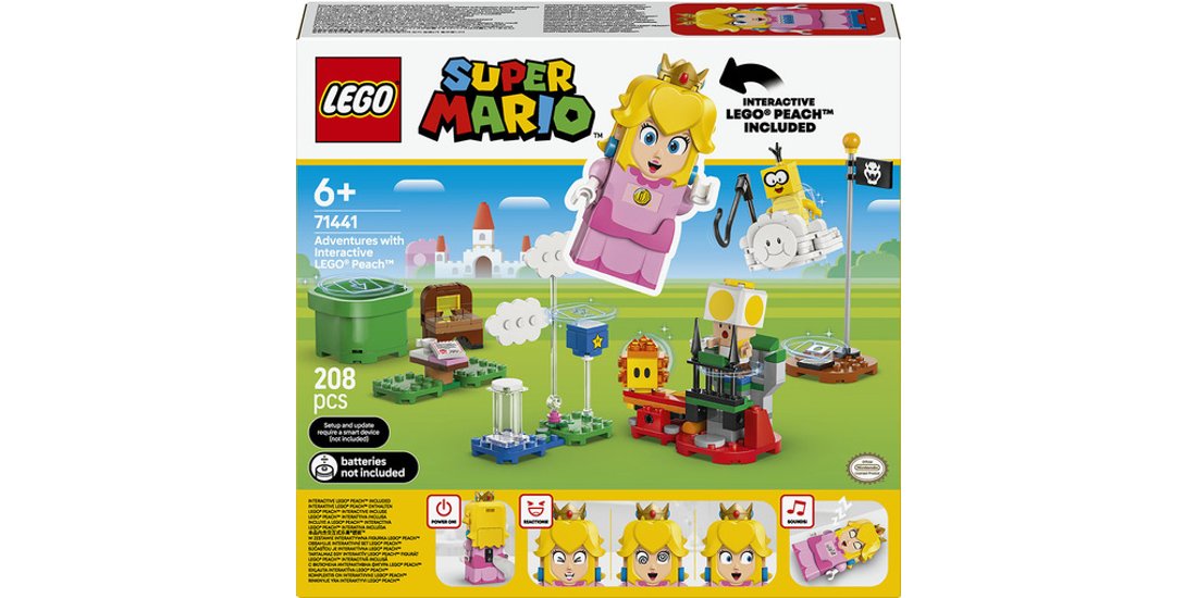 LEGO Super Mario 71441 Avventure di Peach Interattiva…