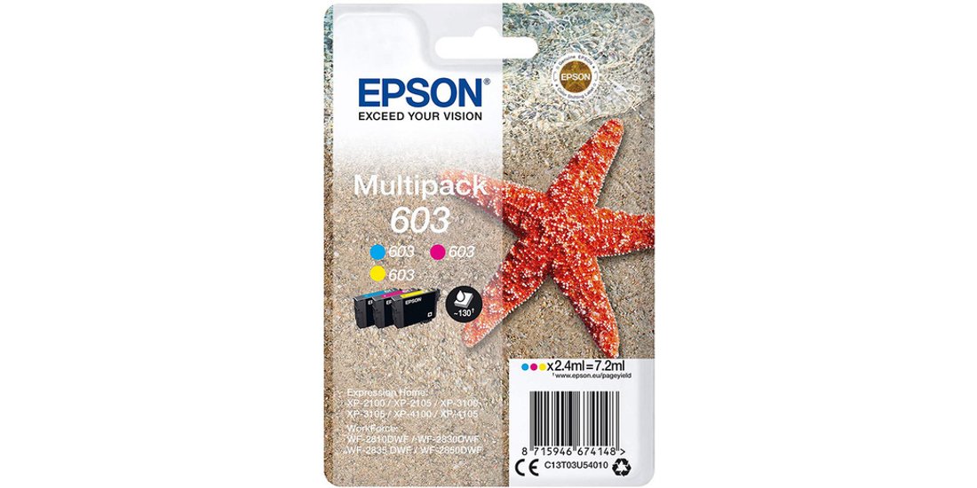 Epson Multipack 3-colours 603 Ink