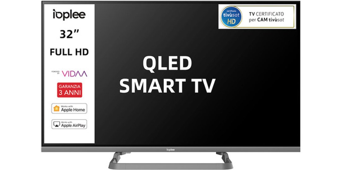 IOPLEE IOP32QM10 SMART TV QLED 32” FULL HD Sistema…