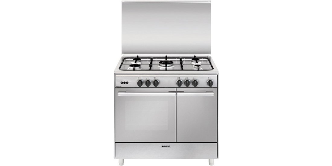 Glem Gas UR965VI cucina Elettrico/Gas Acciaio…