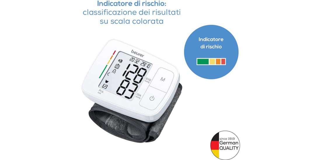 Beurer Misuratore di pressione sanguigna da polso…