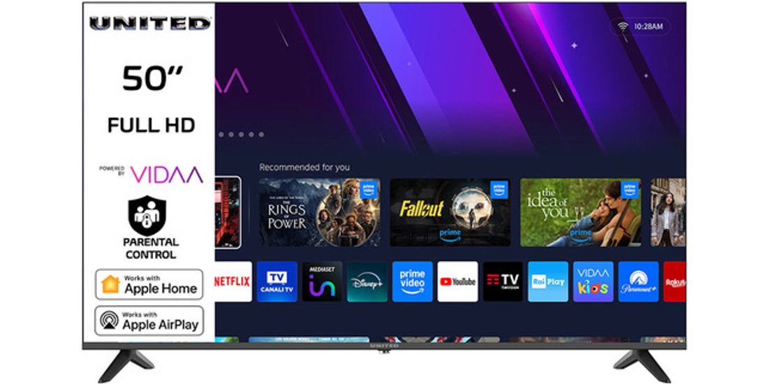 United UN50FVZ1 SMART TV 50” FULL HD Sistema…