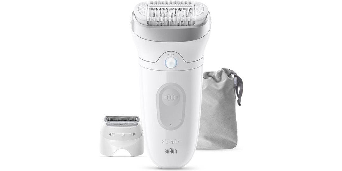 Braun Silk·épil 7 epilatore Bianco wet & dry …