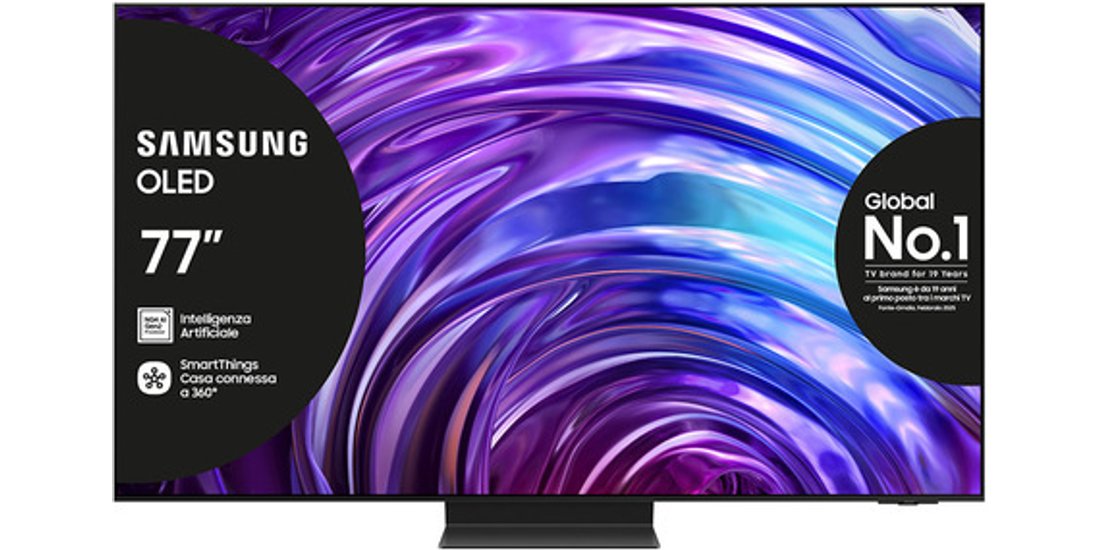 Samsung TV OLED 4K 77” QE77S95DATXZT Smart TV…