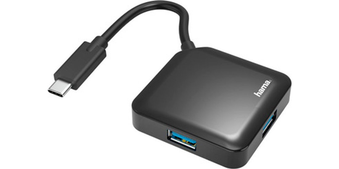 Hama Hub USB Type C da tavolo 3.2 4 porte cavo…
