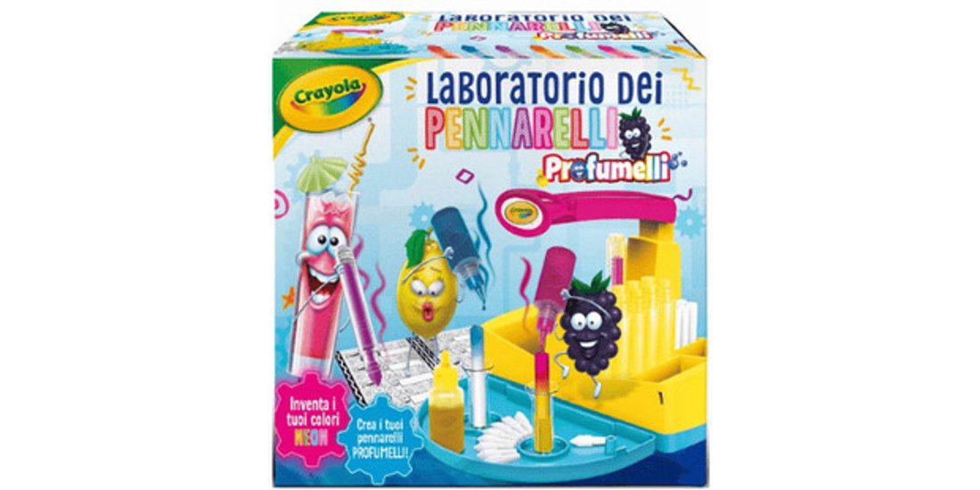 Crayola Laboratorio dei Pennarelli Profumelli…