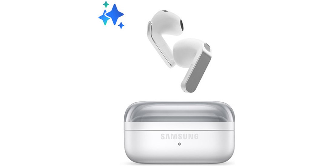 Samsung Galaxy Buds4 White Corpo in metallo Altoparlante…