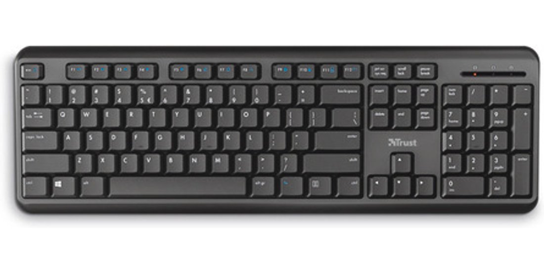 Trust Ody tastiera Ufficio RF Wireless QWERTY…