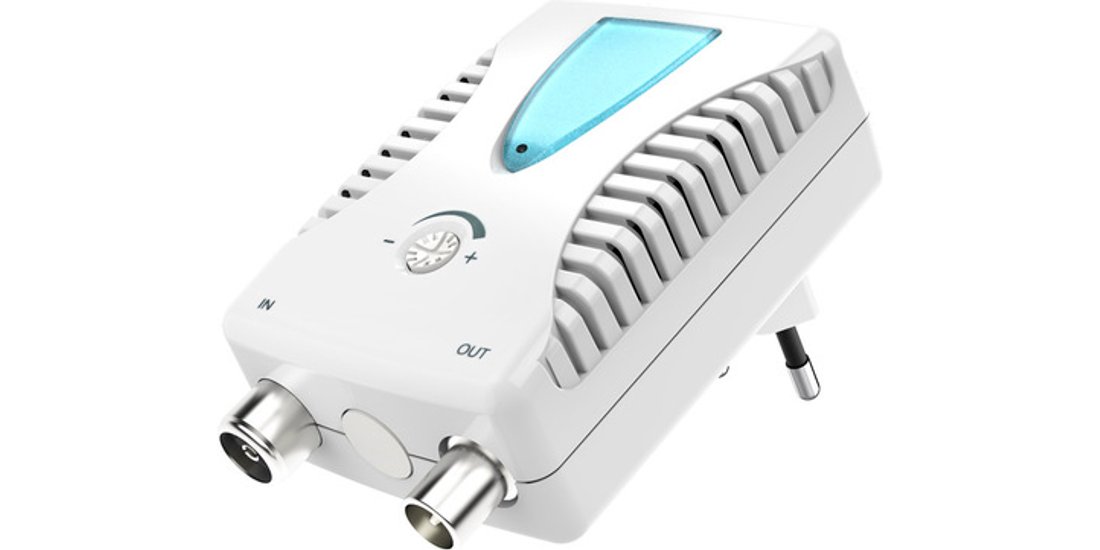 Hama Amplificatore TV antenna M/F 25dB regolabile…