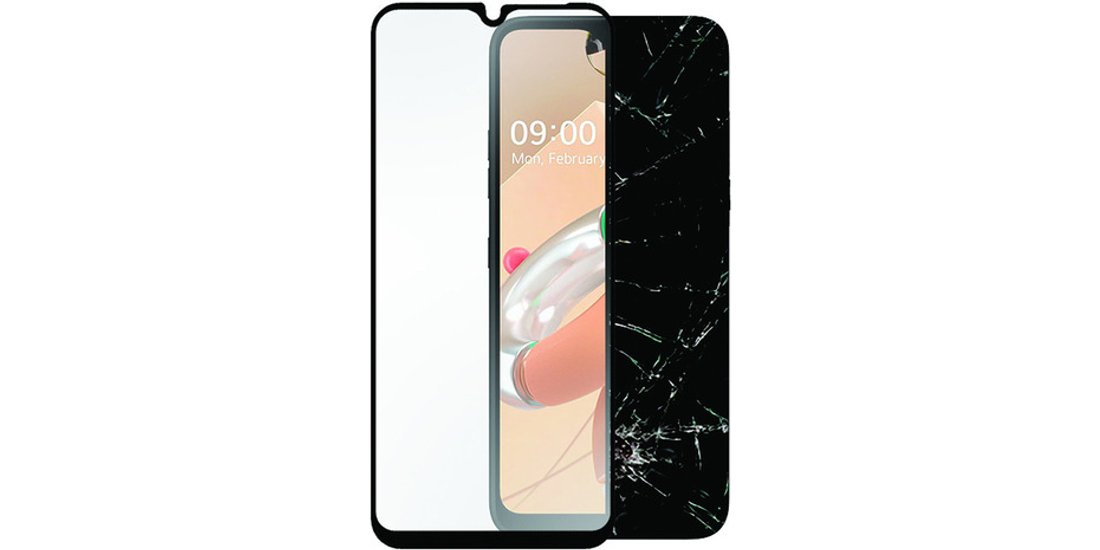 Area Ultra tempered Glass per LG K41S con copertura…