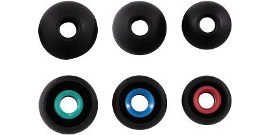 Hama Padiglioni di ricambio silicone 6 pz 3 misure…