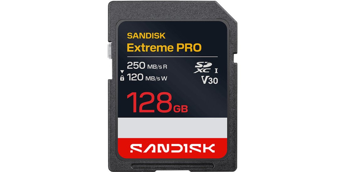 SanDisk Extreme PRO SD UHS-I 128 GB SDXC