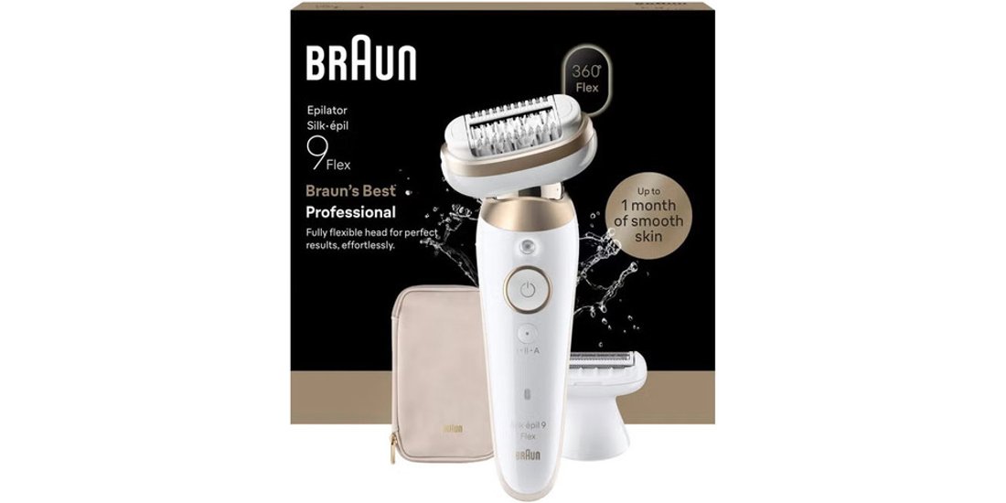 Braun Silk·épil 9 Flex 9-060 3D 40 pinzette Bianco…