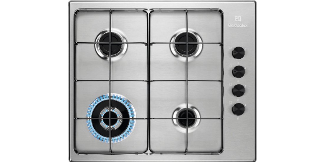Electrolux Piano Gas Comandi Laterali 60 Cm MADE…
