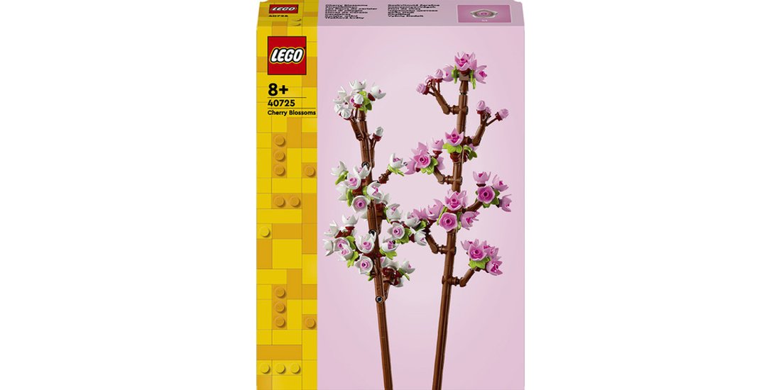 LEGO Botanicals 40725 Fiori di Ciliegio Set per…