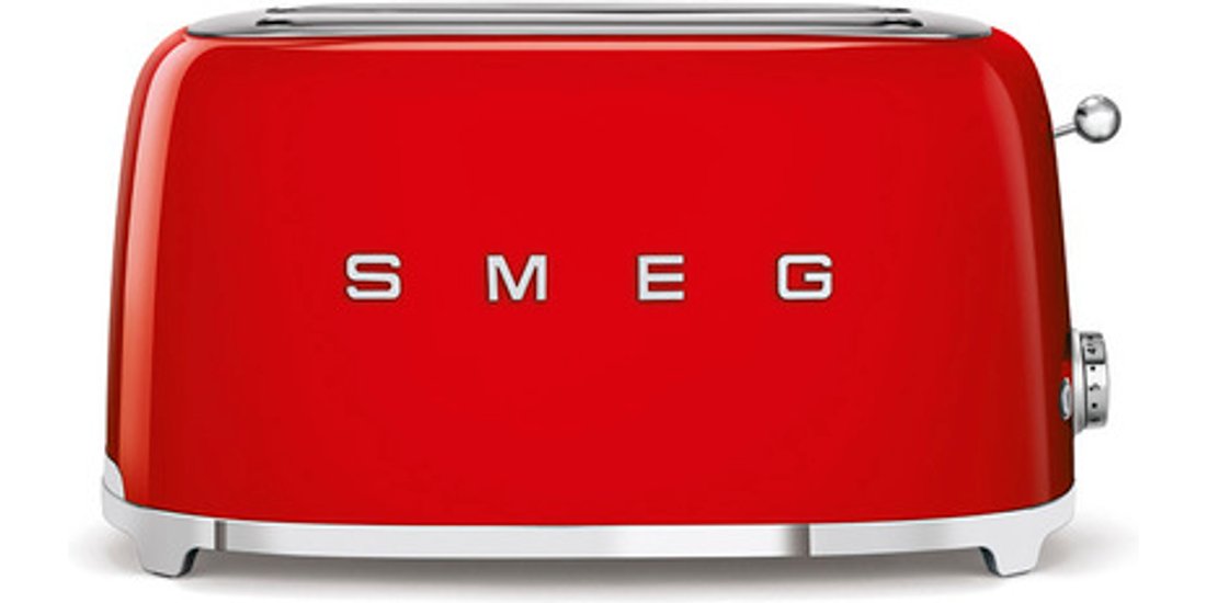 Smeg Tostapane 50’s Style – Rosso LUCIDO…