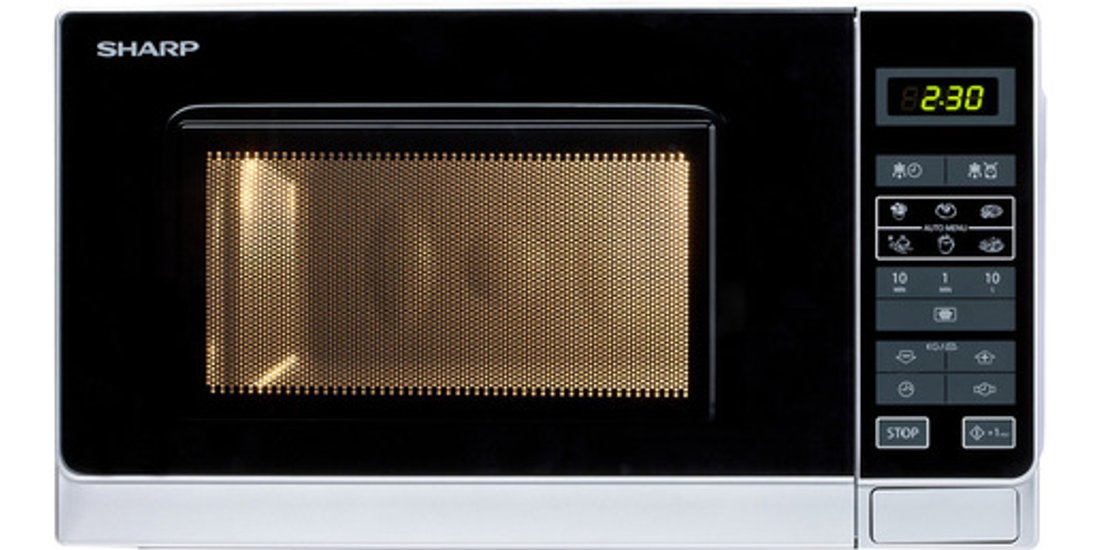Sharp Home Appliances R-242INW forno a microonde…