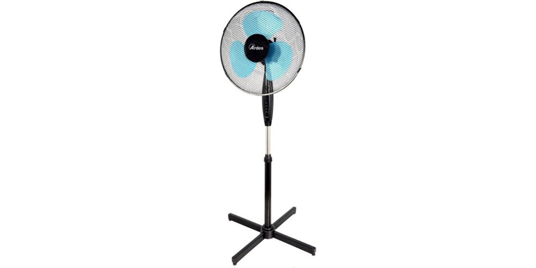 Ardes Ventilatore a piantana 3 pale 40cm
