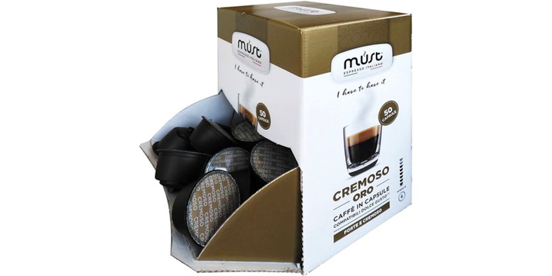 Must Cremoso Capsule caffè 50 pz