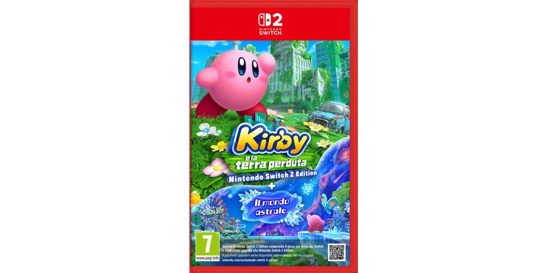 Kirby e la terra perduta Nintendo Switch 2