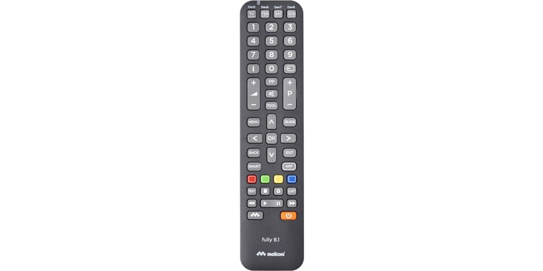 Meliconi Fully 8.1 telecomando IR Wireless DVD…