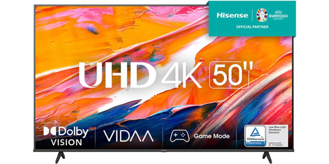 Hisense Smart TV 50” 4K 50A6K