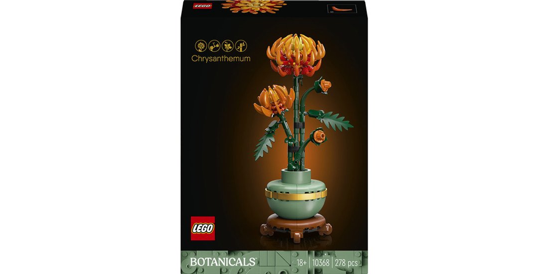 LEGO Botanicals 10368 Crisantemo Fiore Finto …
