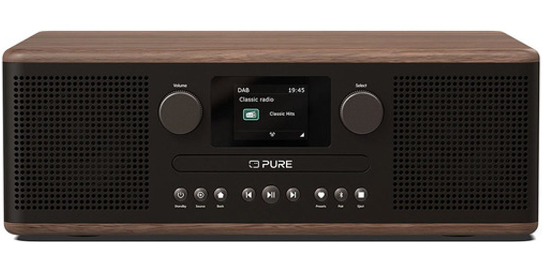 Pure Classic C-D6 Portatile Digitale Nero Noce…