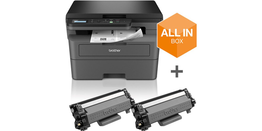 Brother DCP-L2627DWXL stampante multifunzione…