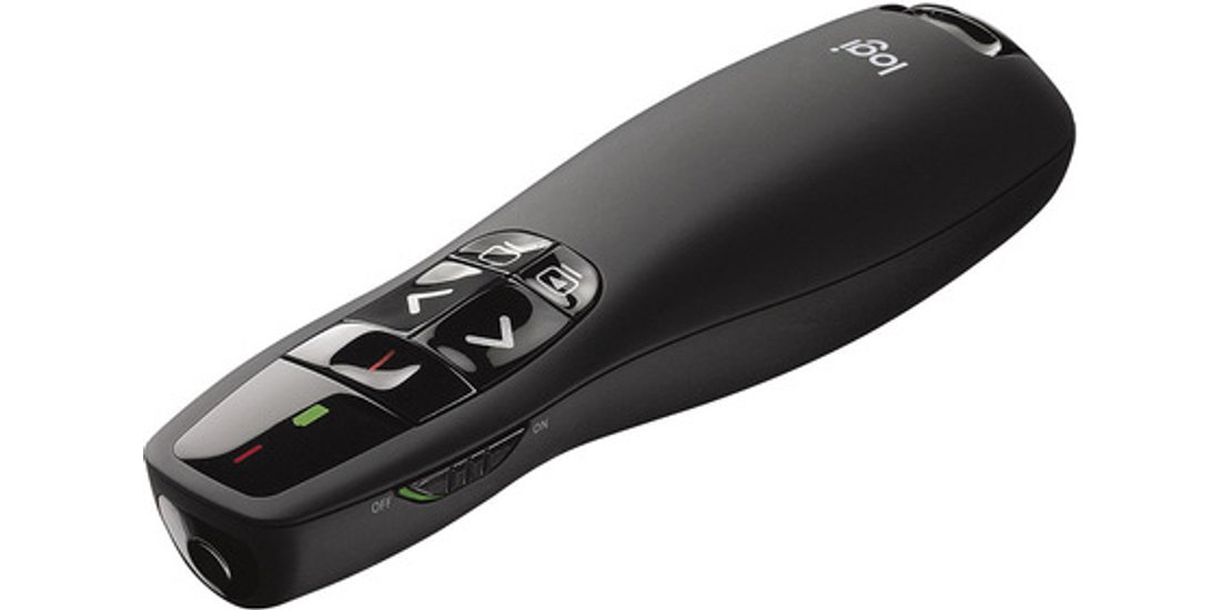 Logitech 910-001356 puntatore wireless RF Nero…