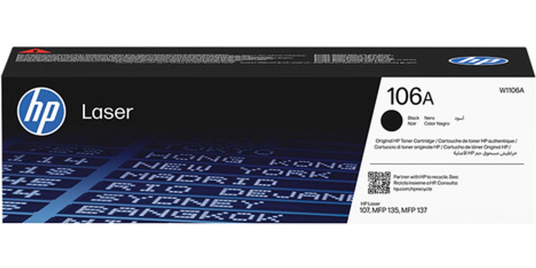 HP Cartuccia toner nero originale LaserJet 106A…
