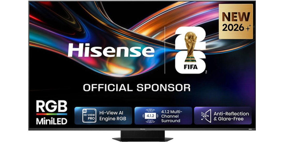 Hisense Smart TV RGB MiniLED 170Hz 65” 4K 65UR9S…