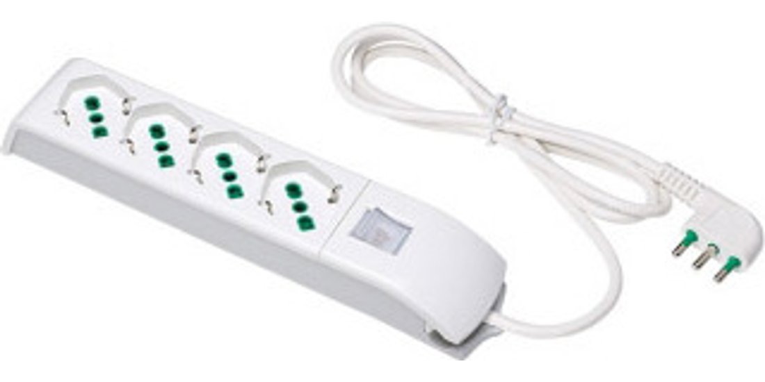 FANTON 410100 prolunghe e multiple 15 m 4 presa…