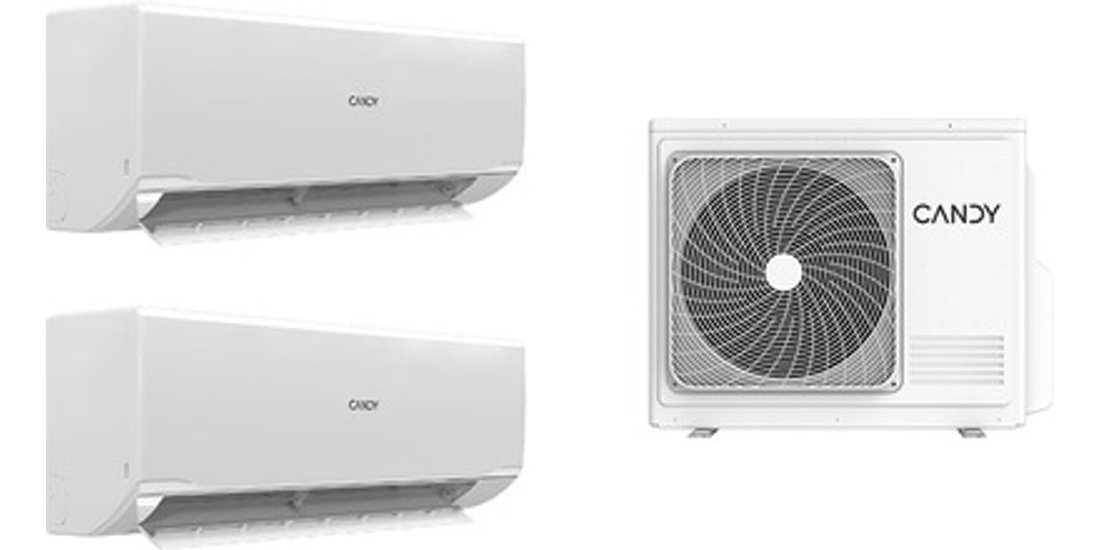 Candy CANKITDUAL9+12PURA25 condizionatore fisso…