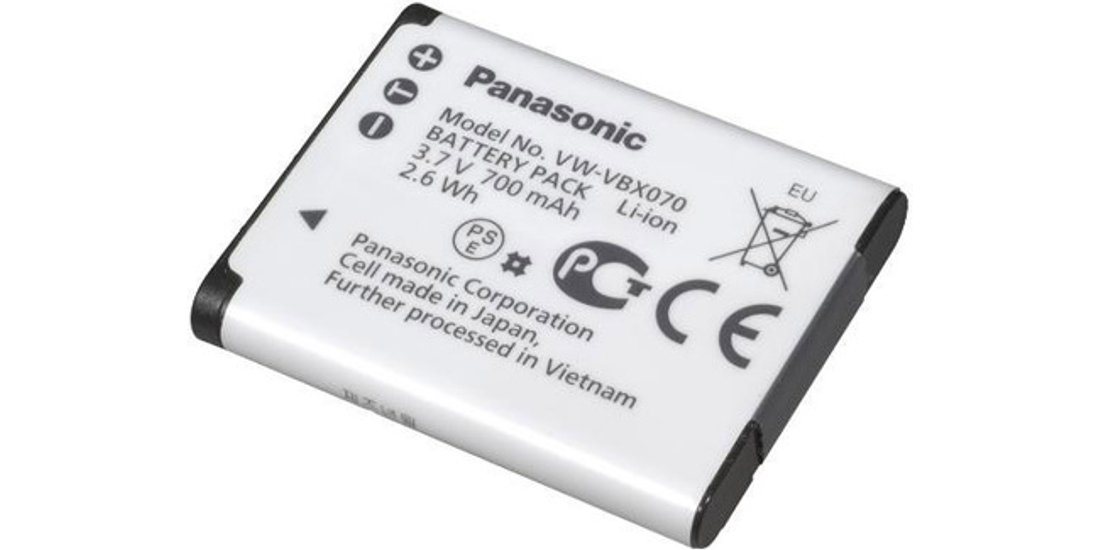 Panasonic VW-VBX070 Ioni di Litio 700 mAh