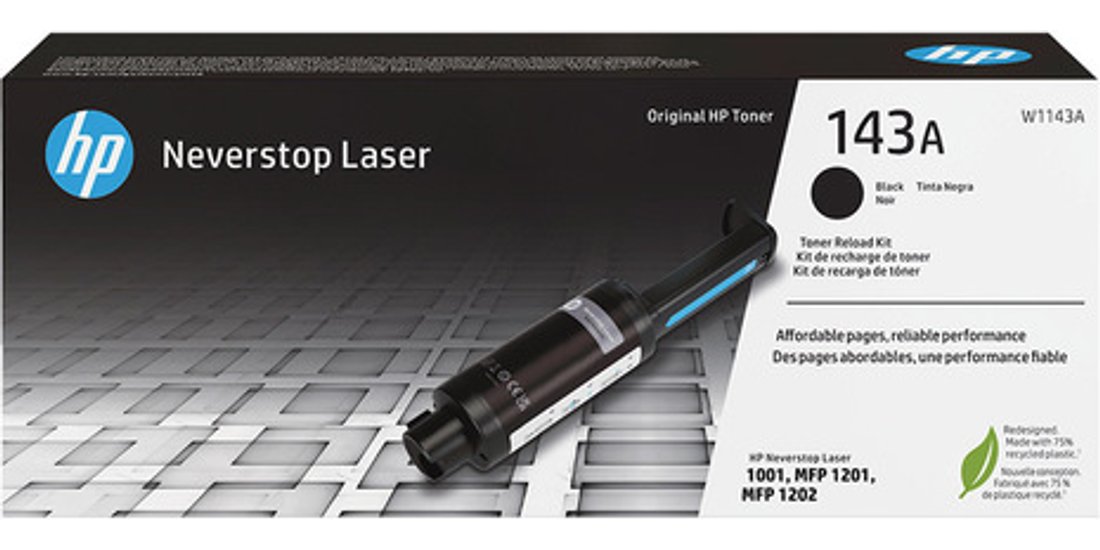 HP Kit ricarica toner nero originale Neverstop…