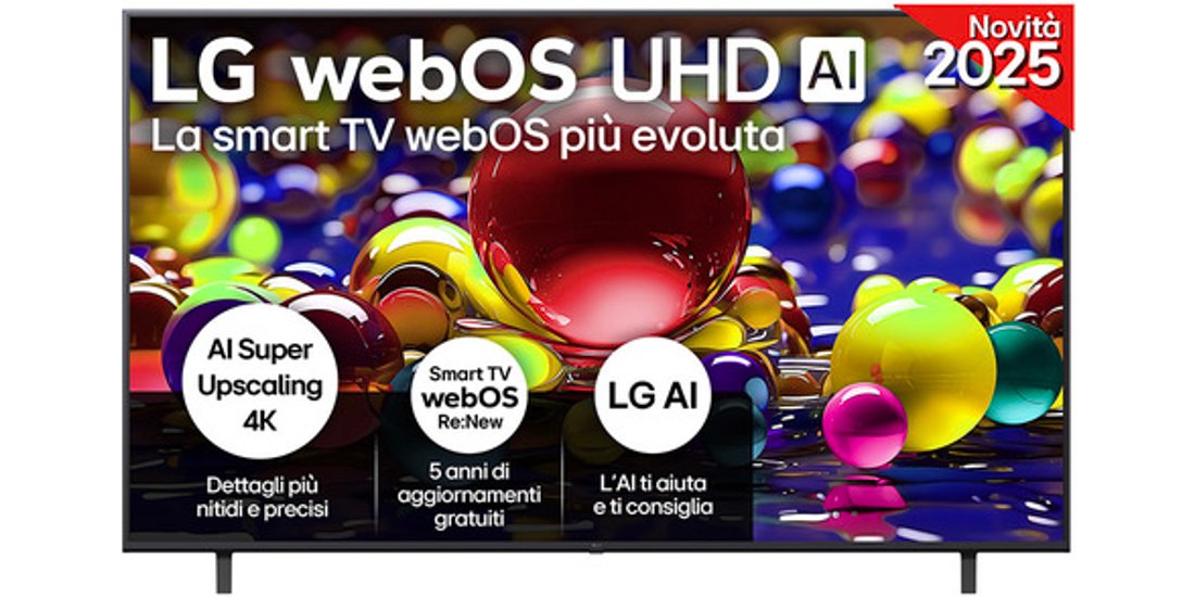LG UHD AI 75UA74006LB TV webOS Serie UA74 75” …