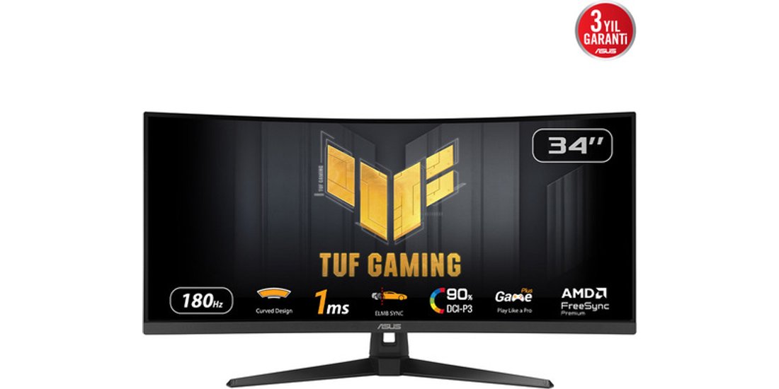 ASUS TUF Gaming VG34VQ3B Monitor PC 864 cm (34…