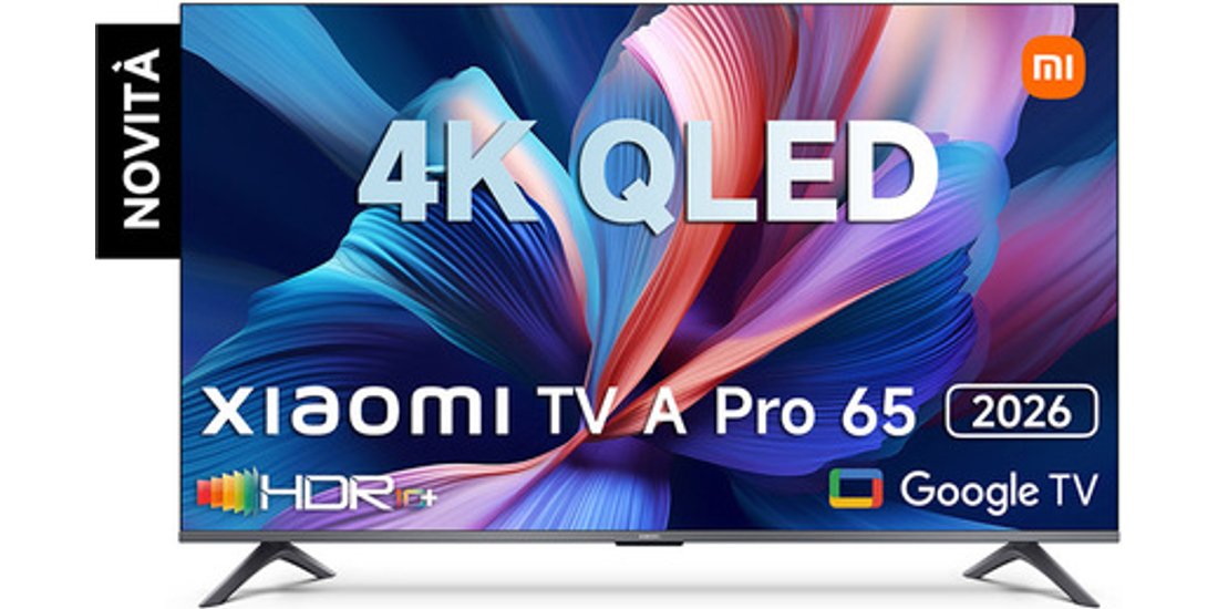 Xiaomi TV A Pro 65 2026 65” QLED 4K Ultra HD…