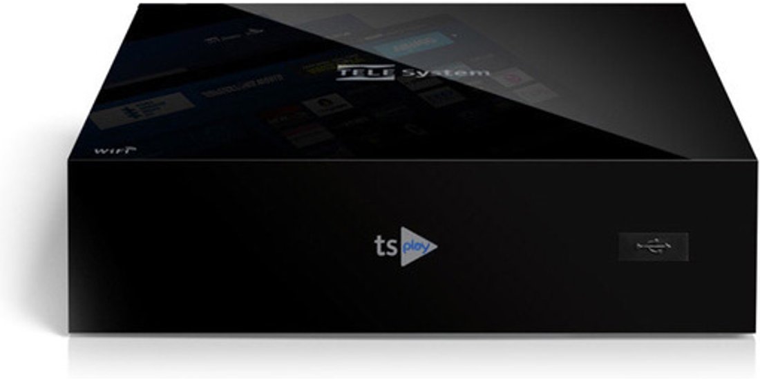 TELE System tsPaly Ethernet (RJ-45) Nero