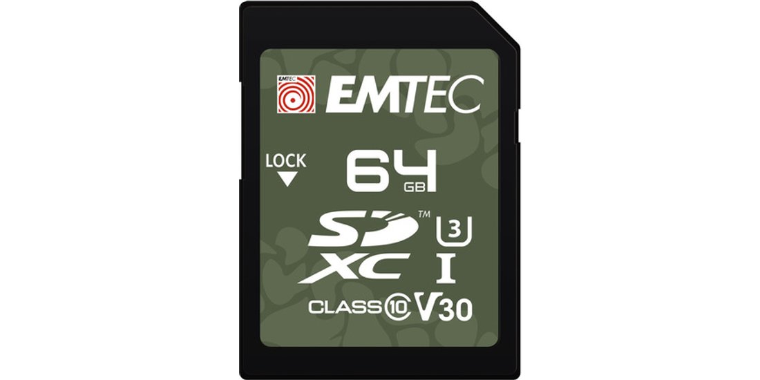 Emtec SD UHS-I V30/V10 OUTDOOR 32 GB SDHC Classe…