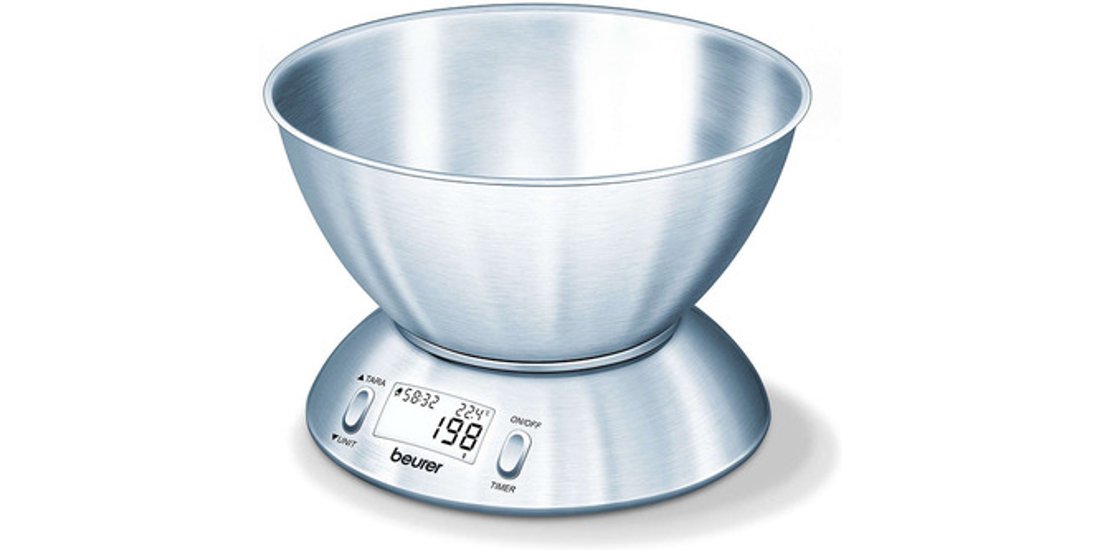 Beurer KS 54- Bilancia da Cucina con Ciotola …