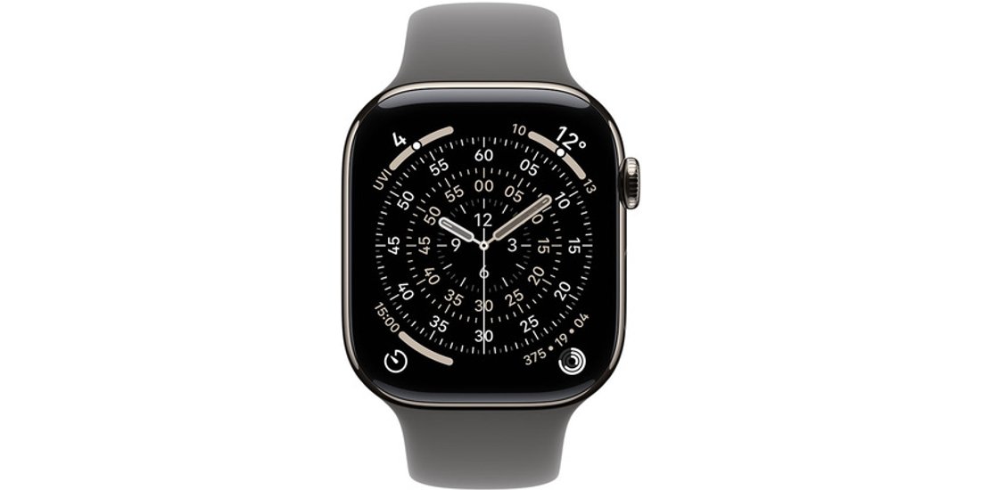 Apple Cinturino Sport grigio pietra (46 mm) – …