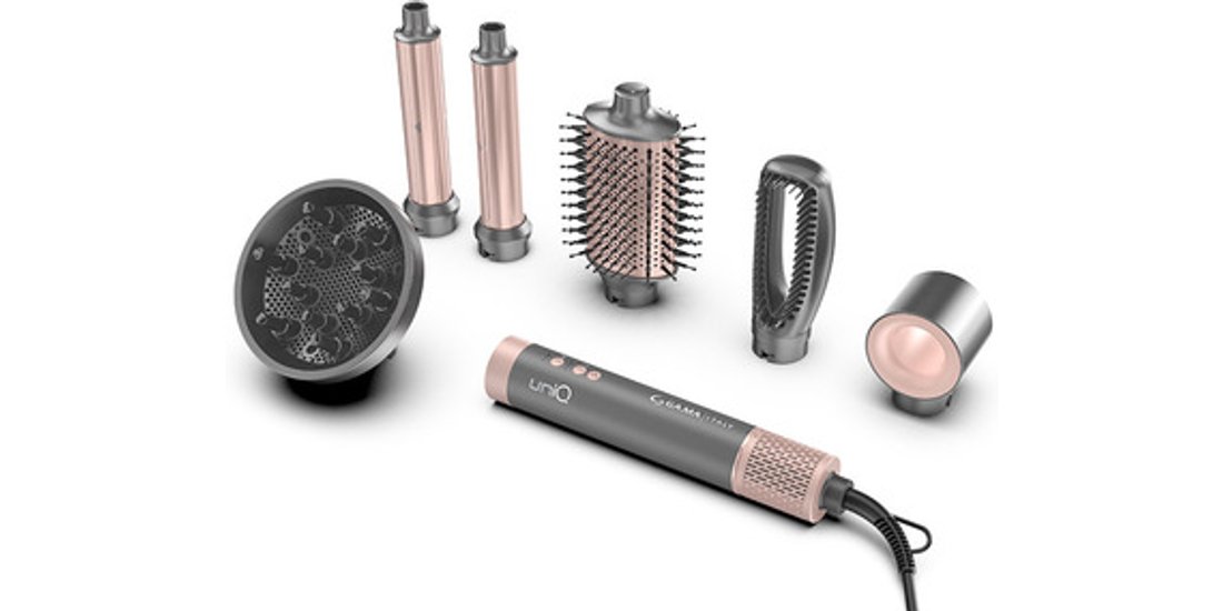 GA.MA Multistyler Uniq Flow con 6 accessori intercambiabili…