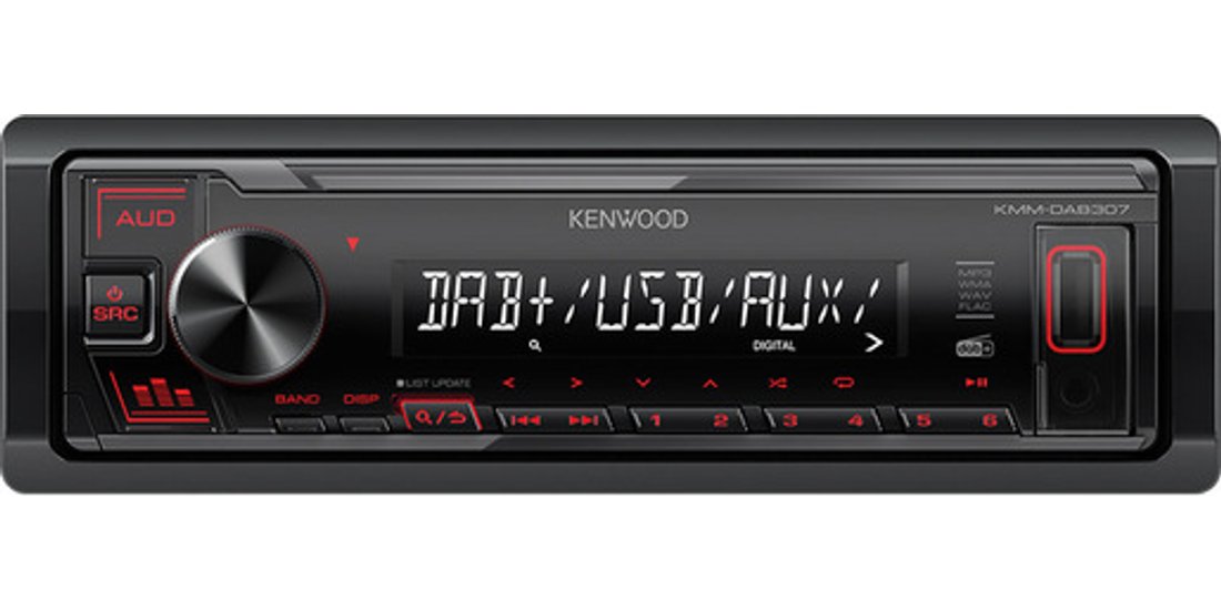 Kenwood KMM-DAB307AO Ricevitore multimediale …